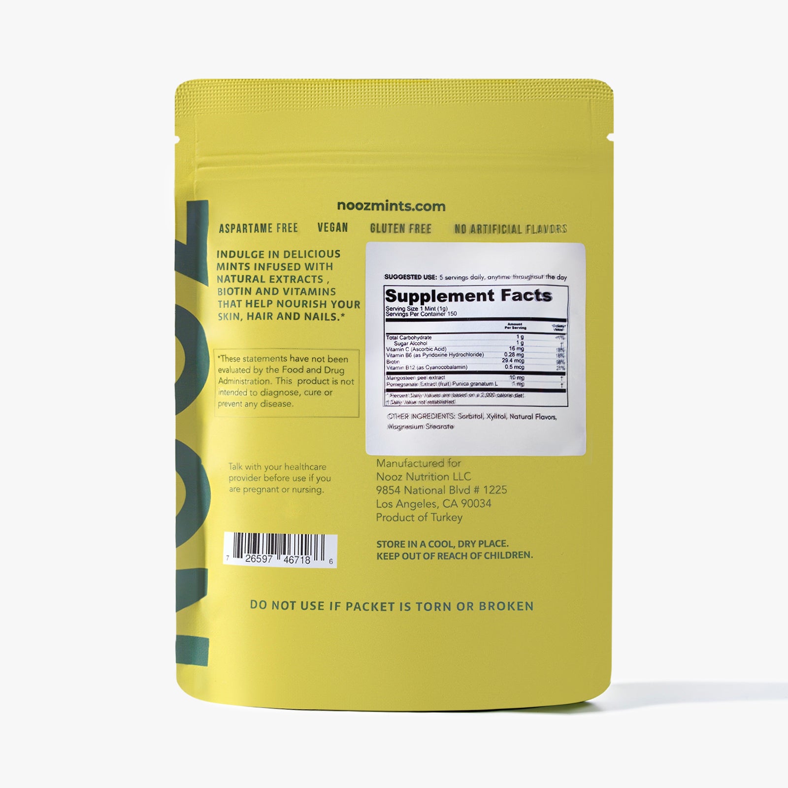 BEAUTY MINTS | 30 day Supply