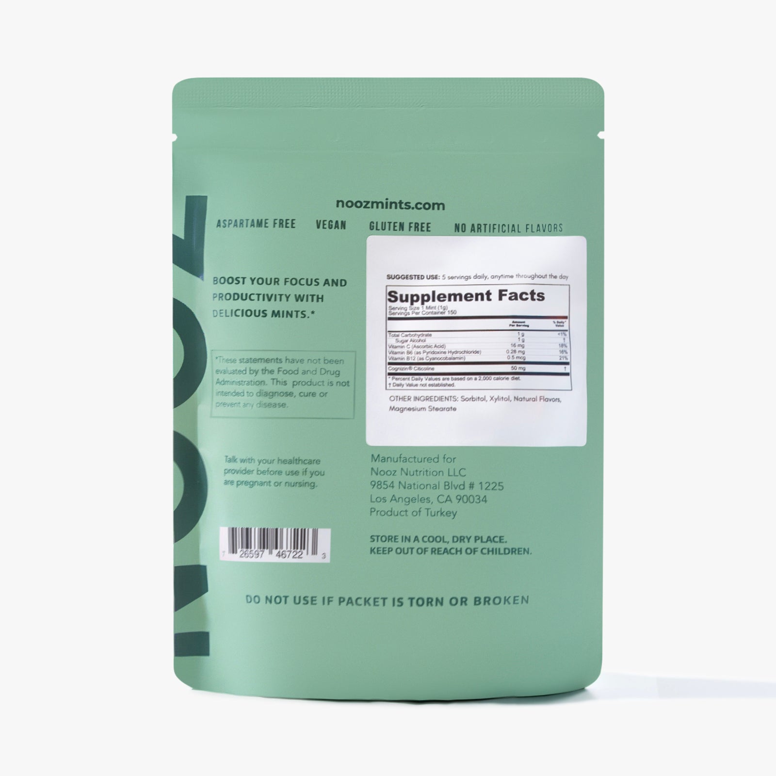 FOCUS MINTS | 30 day Supply